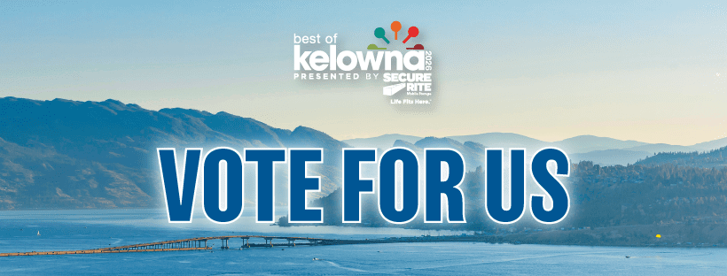 Vote for us, Best of Kelowna 2026